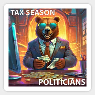 Tax Season Sticker